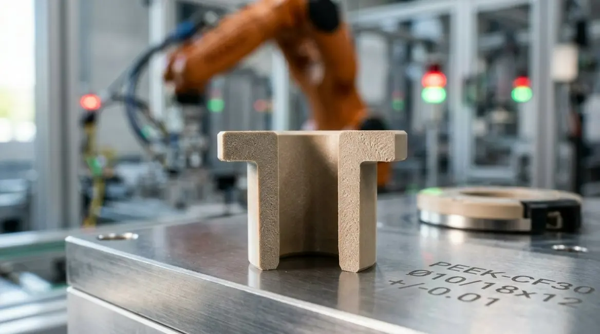 Guia definitivo 2026 para buchas flangeadas PEEK: conformidade com ESG, integração inteligente e padrões de fabricação de última geração